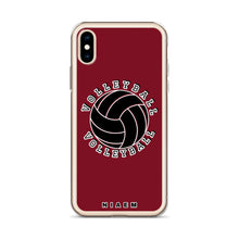 Load image into Gallery viewer, Volleyball iPhone Case (Red 2)
