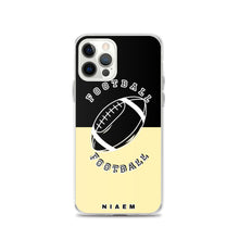 Load image into Gallery viewer, American Football iPhone Case (Black &amp; Yellow 2)