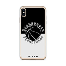 Load image into Gallery viewer, Basketball iPhone Case (Black &amp; Grey 3)