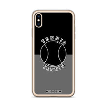 Load image into Gallery viewer, Tennis iPhone Case (Black &amp; Grey)