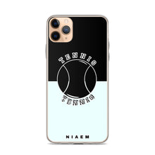 Load image into Gallery viewer, Tennis iPhone Case (Black &amp; Blue 5)