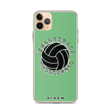 Load image into Gallery viewer, Volleyball iPhone Case (Green 4)