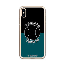 Load image into Gallery viewer, Tennis iPhone Case (Black &amp; Blue 4)