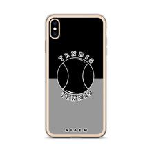 Load image into Gallery viewer, Tennis iPhone Case (Black &amp; Grey 1)