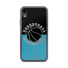 Load image into Gallery viewer, Basketball iPhone Case (Black &amp; Blue)