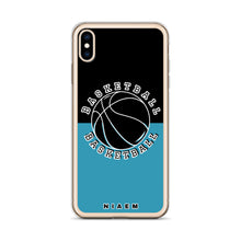 Load image into Gallery viewer, Basketball iPhone Case (Black &amp; Blue)