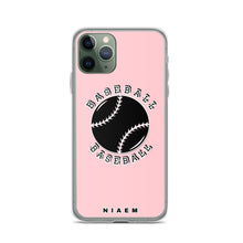 Load image into Gallery viewer, Baseball iPhone Case (Pink 3)