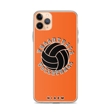 Load image into Gallery viewer, Volleyball iPhone Case (Orange)