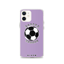 Load image into Gallery viewer, Soccer iPhone Case (Purple 2)