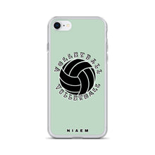 Load image into Gallery viewer, Volleyball iPhone Case (Green 5)