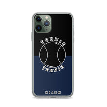 Load image into Gallery viewer, Tennis iPhone Case (Black &amp; Navy)