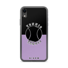 Load image into Gallery viewer, Tennis iPhone Case (Black &amp; Purple 2)
