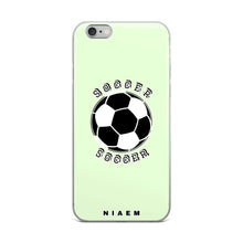 Load image into Gallery viewer, Soccer iPhone Case (Green 2)