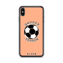 Load image into Gallery viewer, Soccer iPhone Case (Orange 2)