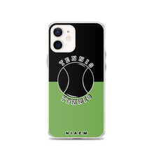 Load image into Gallery viewer, Tennis iPhone Case (Black &amp; Green)