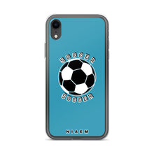 Load image into Gallery viewer, Soccer iPhone Case (Blue)