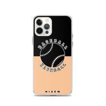 Load image into Gallery viewer, Baseball iPhone Case (Black &amp; Nude 1)