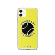 Load image into Gallery viewer, Baseball iPhone Case (Yellow 3)