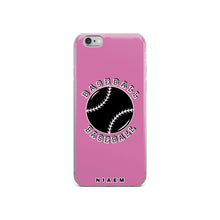 Load image into Gallery viewer, Baseball iPhone Case (Pink 1)