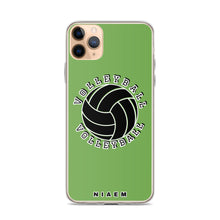 Load image into Gallery viewer, Volleyball iPhone Case (Green)