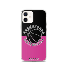 Load image into Gallery viewer, Basketball iPhone Case (Black &amp; Pink 5)