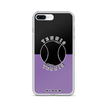 Load image into Gallery viewer, Tennis iPhone Case (Black &amp; Purple 1)