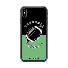 Load image into Gallery viewer, American Football iPhone Case (Black &amp; Green 4)