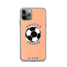 Load image into Gallery viewer, Soccer iPhone Case (Orange 2)