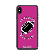Load image into Gallery viewer, American Football iPhone Case (Pink)