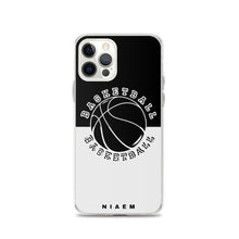 Load image into Gallery viewer, Basketball iPhone Case (Black &amp; Grey 3)