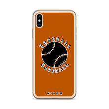 Load image into Gallery viewer, Baseball iPhone Case (Brown 1)