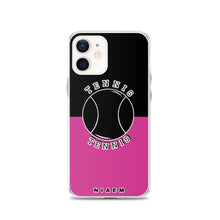 Load image into Gallery viewer, Tennis iPhone Case (Black &amp; Pink 5)
