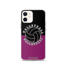 Load image into Gallery viewer, Volleyball iPhone Case (Black &amp; Pink 6)