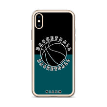 Load image into Gallery viewer, Basketball iPhone Case (Black &amp; Blue 4)