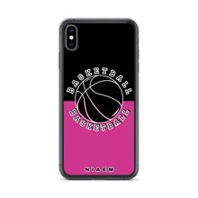 Load image into Gallery viewer, Basketball iPhone Case (Black &amp; Pink 5)