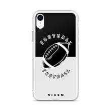 Load image into Gallery viewer, American Football iPhone Case (Black &amp; Grey 3)