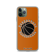 Load image into Gallery viewer, Basketball iPhone Case (Brown 1)
