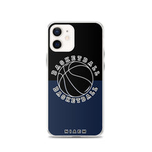 Load image into Gallery viewer, Basketball iPhone Case (Black &amp; Navy)