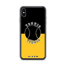 Load image into Gallery viewer, Tennis iPhone Case (Black &amp; Yellow)