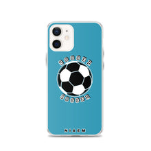 Load image into Gallery viewer, Soccer iPhone Case (Blue)