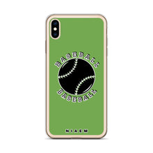 Load image into Gallery viewer, Baseball iPhone Case (Green)