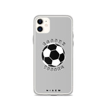 Load image into Gallery viewer, Soccer iPhone Case (Grey 2)