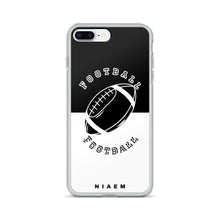 Load image into Gallery viewer, American Football iPhone Case (Black &amp; White)