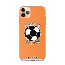 Load image into Gallery viewer, Soccer iPhone Case (Orange 1)