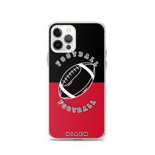 Load image into Gallery viewer, American Football iPhone Case (Black &amp; Red)