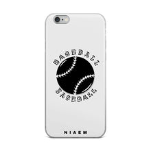 Load image into Gallery viewer, Baseball iPhone Case (Grey 3)
