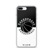 Load image into Gallery viewer, Basketball iPhone Case (Black &amp; White)