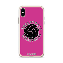 Load image into Gallery viewer, Volleyball iPhone Case (Pink 5)