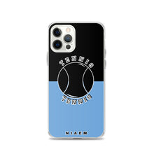 Load image into Gallery viewer, Tennis iPhone Case (Black &amp; Blue 1)