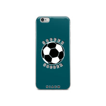 Load image into Gallery viewer, Soccer iPhone Case (Blue 4)